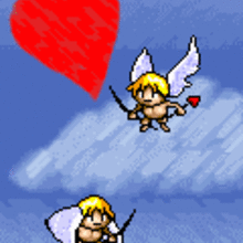 Dia dos namorados, Animações de Cupidos