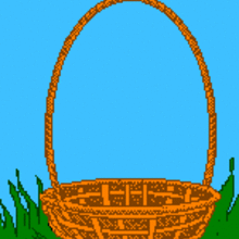 computador, GIFs animados de ovos de Páscoa