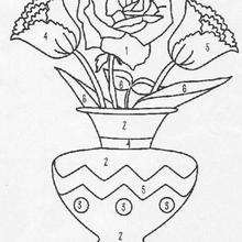 Desenho de Uma pequena flor para colorir , imprimir o baixar. Pinta on-line  com um jogo de colorir desenh…