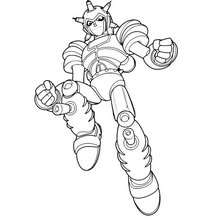 Desenho do robô Astro boy para colorir online