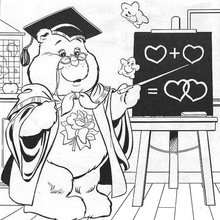 Desenho do ursinho Amigo para colorir