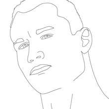 Desenho do Randy Orton para colorir
