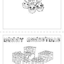 Desenhos de Natal Bonitos para Colorir