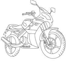 ilustração de página para colorir de corrida de moto 17022633 Vetor no  Vecteezy