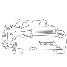 Desenhos para colorir de desenho de uma ferrari 360 spider para