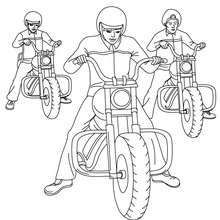 Desenhos de MOTOCICLETAS para colorir - Desenhos para colorir - Imprima  desenhos para colorir 