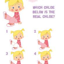 Diferenças : Encontre a verdadeira Chloe
