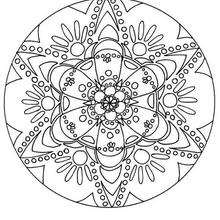 Colorindo lindo Mandala GRATIS