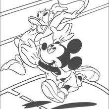 Mickey e o pato Donald