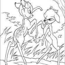 Bambi lutando