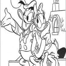 Pato Donald com a Margarida