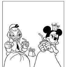 A Princesa Margarida e a Minnie