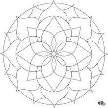 Desenhos para colorir de mandala difícil para colorir 