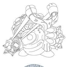 Desenho do SHROOMBOOM para colorir Skylanders Giants