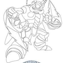 Desenho do SWARM para colorir Skylanders Giants
