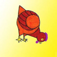 Como desenhar uma galinha
