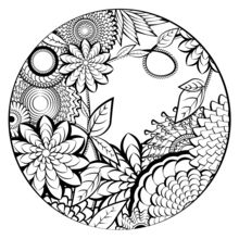 Desenho de Mandala 42 para colorir , imprimir o baixar. Pinta on-line com  um jogo de colorir desen…