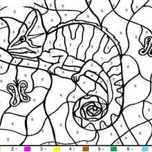 Desenhos para colorir de seguindo números 