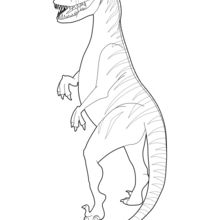 Desenho de dinossauro grátis para descarregar e colorir - Dinossauros -  Just Color Crianças : Páginas para colorir para crianças