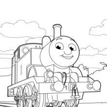 Como Pintar e colorir trem Thomas e seus amigos criançinhas