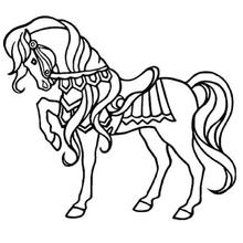 Pin de Adriana em Salvamentos rápidos  Cavalo desenho, Cavalos, Colorir  online