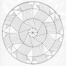 Desenhos para colorir de mandala difícil para colorir 