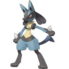 Desenhos para colorir de desenho do pokémon lucario para colorir  