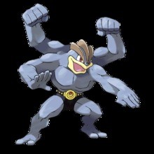 Desenho do pokémon Machamp para colorir