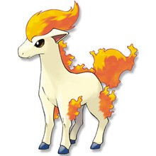 Desenho do pokémon Ponyta para colorir