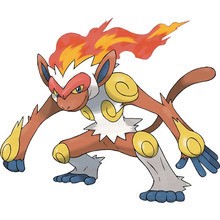 Desenho do pokémon Infernape para colorir