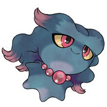 mangá, Desenho do Pokémon Misdreavus para colorir