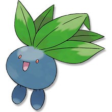 Desenho do pokémon Oddish para colorir