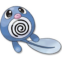 Desenho do pokémon Poliwag para colorir