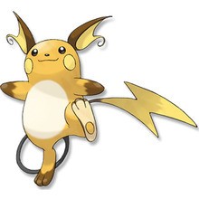 O pokémon Raichu