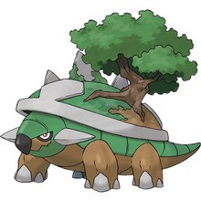 Desenho do pokémon Torterra para colorir