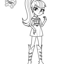 my little pony para colorir 07  Páginas para colorear de princesa