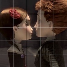 O beijo de Jack e Miss Acaci