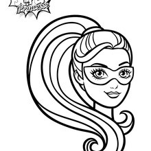 Desenho de barbie princesa para colorir!