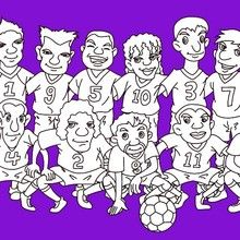 Desenhos para colorir de desenho do time de futebol do brasil para colorir  