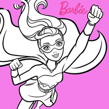 Jogos da Barbie para colorir e pintar