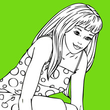 Desenhos da Barbie para Colorir e Pintar - Tudo Para Colorir