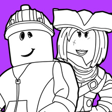 Desenhos de ROBLOX para colorir - Desenhos para colorir - Imprima