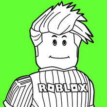 Desenhos para colorir de amigos em roblox 