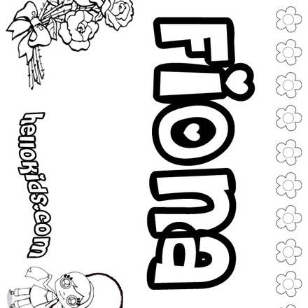 Fiona : Desenhos para colorir, Vídeos para crianças, Leia, Artes ...